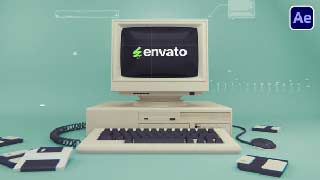 Old Computer Logo-55715042
