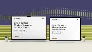 Smart Multi Device Screen Mockup Template-55715784