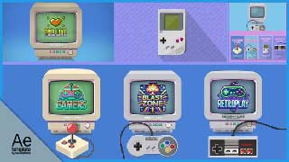 Retro Gaming Pack-55719237