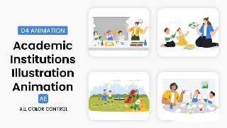 Academic Institutions Illustration-55814204