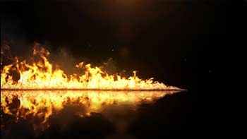 Flaming Line Logo Reveal-29912994