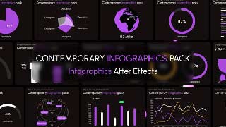 Contemporary Infographics Pack