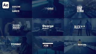 Titles Typography Pack