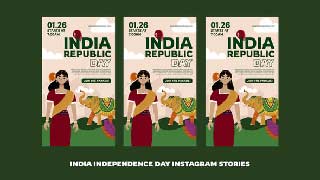 India Independence Day Instagram Story