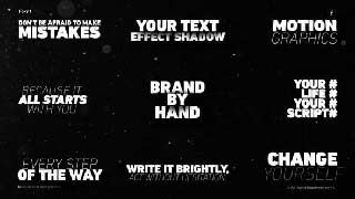 Kinetic Text Animation  AE-56197752