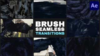 Hand-Made Brush Transitions And Overlays for After Effects-56204987