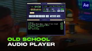 Audio Visualizer Old School Player-56270213