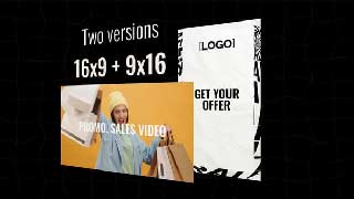 Typography Dynamic Promo Sales Video-56437557