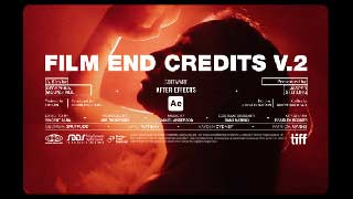 Animated Film End Credits V2 For After Effects-56517378