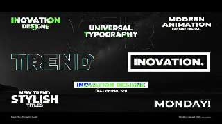 Trendy Text Animation Toolkit After Effects-56521404