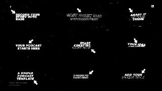 Podcast Titles After Effects-56522687