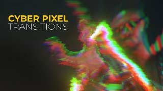 Cyber Pixel Transitions After Effects-56583520