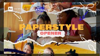 Paperstyle Opener for After Effects-56608392