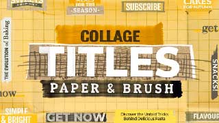 Collage Paper Brush Titles-56640920