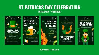 St Patricks Day Celebration Instagram Stories-56833178