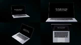4k laptop Mocup Alpha channel-56838746