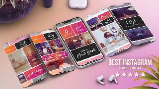 Event Promo Split Screen Vertical Video Reels Red Slideshow-56840519