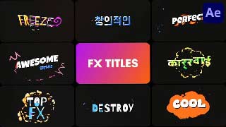 FX Titles After Effects-56849051