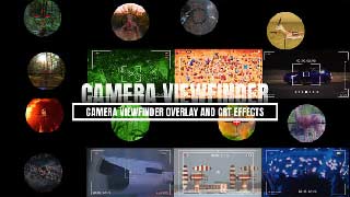 Camera Viewfinder Overlay and CRT Effects-56856350