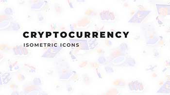 Cryptocurrency Isometric Icons-36117597