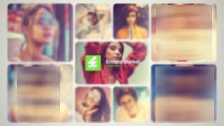 Split Screen Intro Logo