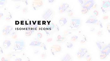 Delivery Isometric Icons-36117697