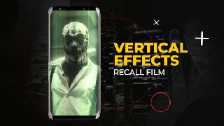 Vertical Recall Film Effects After Effects