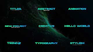 Animated Typography AE