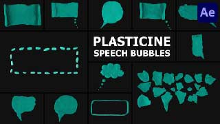 Plasticine Speech Bubbles After Effects