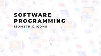Software Programming Isometric Icons-36118104