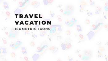 Travel Vacation Isometric Icons-36118143