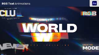 Text Animation RGB Effect-57123432