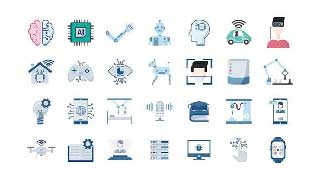 100 Artificial Intelligence Icons-57125313
