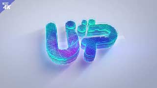 Digital White Clean 3D Logo-57173354