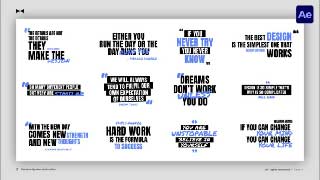 Fastest Quotes Animation AE-57174610