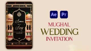 Mughal Wedding Invitation-57162088