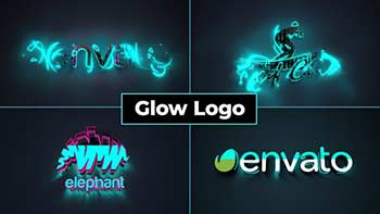 Glow Logo Reveal-33286174