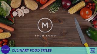 Culinary Food Titles Real Footage-57244797