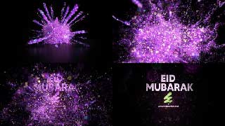 Particle Eid Mubarak Intro-57258627