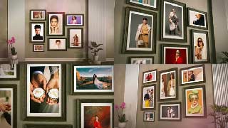 3D Photo Slideshow Wall Gallery-57275100