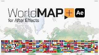 World Map Plus for After Effects-57278503