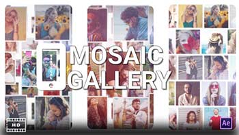 Mosaic Photo Gallery Vertical-33676989