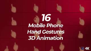 3D Hand Touch Gestures for Smartphone-57352836