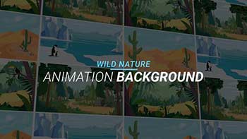 Wild nature-Animation background-34060998