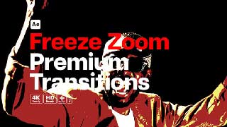 Premium Transitions Freeze Zoom – High Impact Zoom Cut Motion Effects Pack-57923385