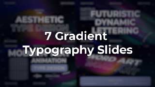 Vertical Gradient Typography-57925361