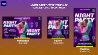 Night Party Flyer-58042547