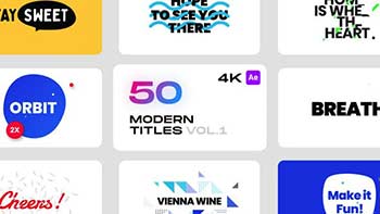 Modern Titles for After Effects-34548860