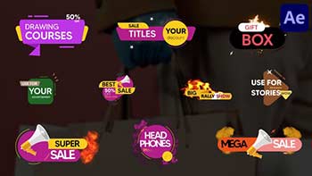 Sale Titles After Effects-34560928