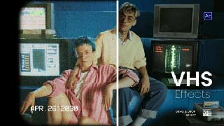 VHS Overlay Effect-58162435